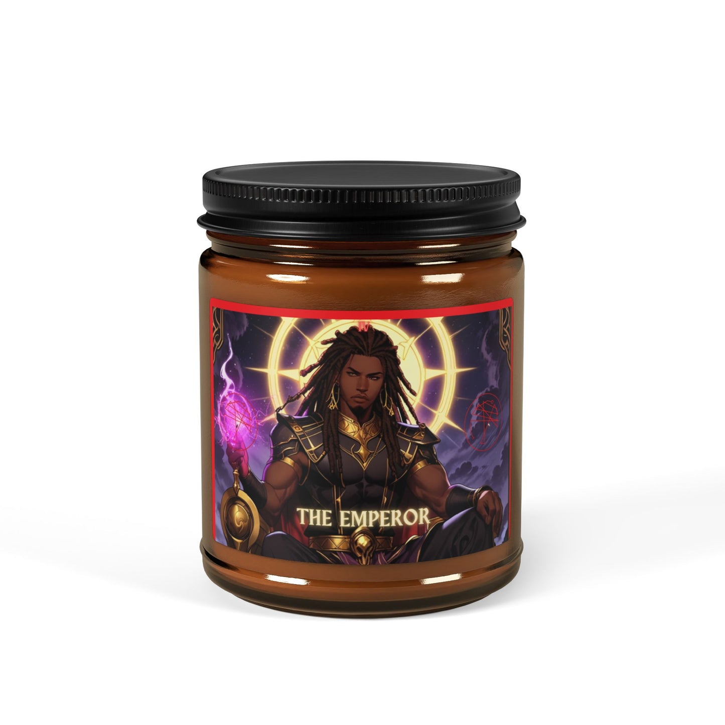 Tarot Magick: The Emperor Candle (9oz)