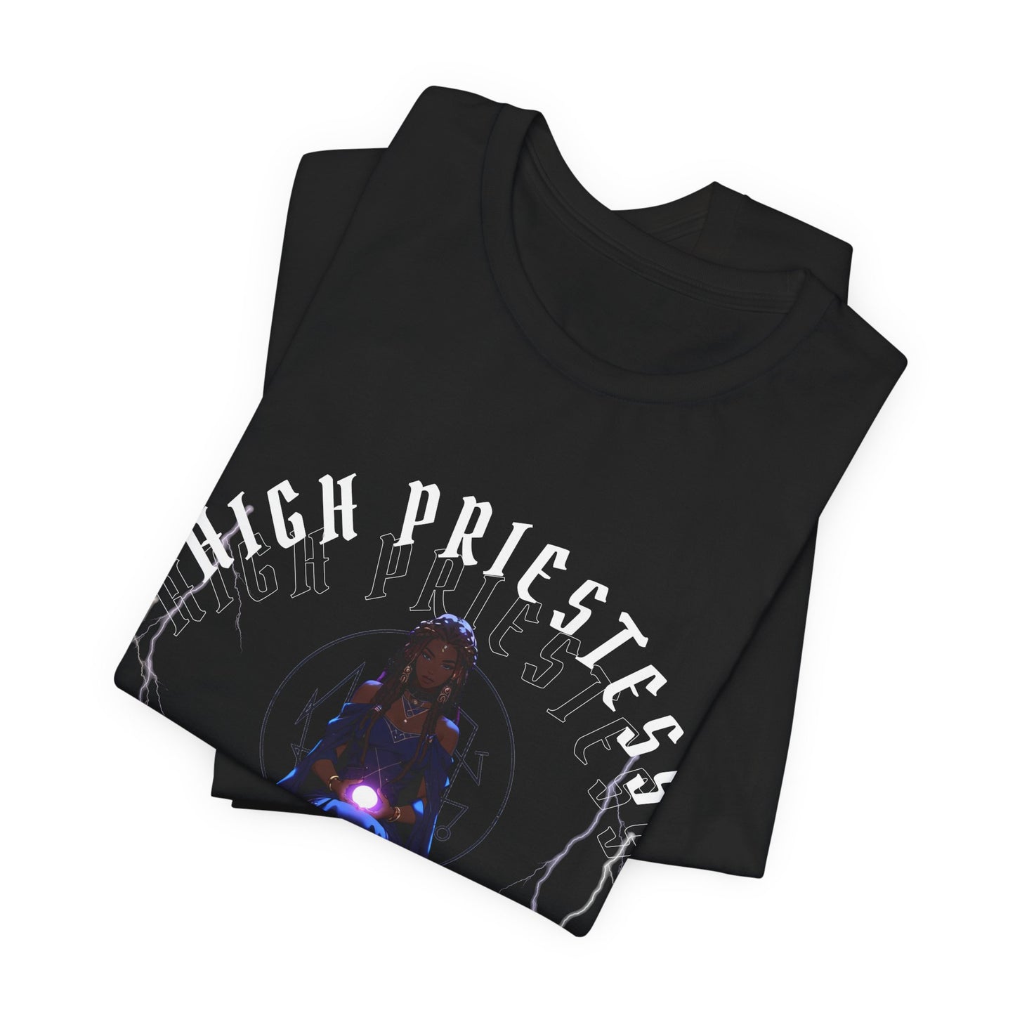 The High Priestess Tarot T-Shirt| Unisex Short Sleeve Tee