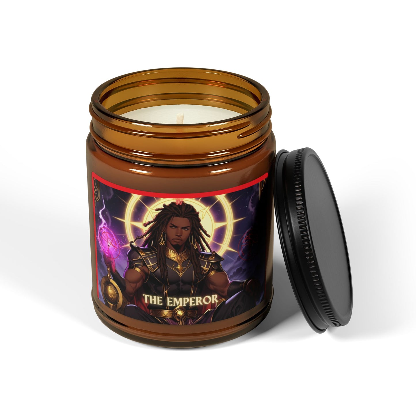 Tarot Magick: The Emperor Candle (9oz)