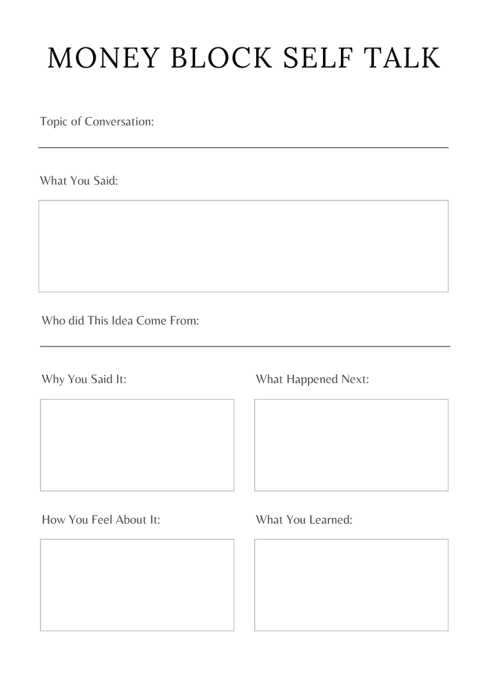Digital Abundance Manifestation Journal & Workbook (Printable)