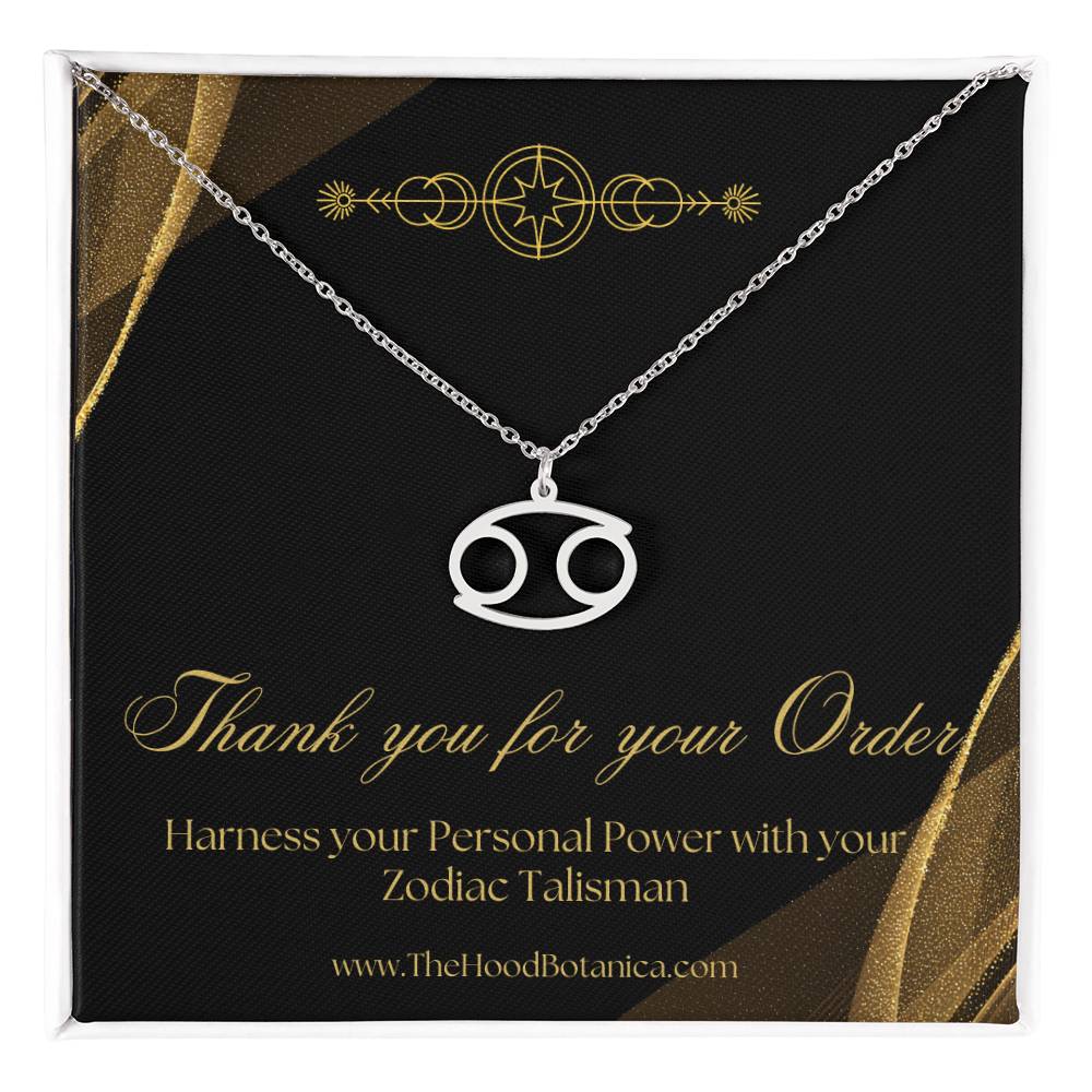 Zodiac Talismans: Star Sign Necklace (All Signs)