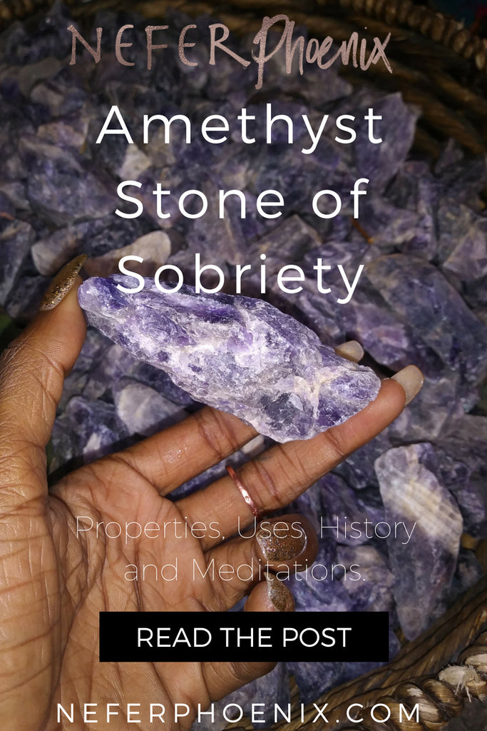 Benefits of Amethyst "The Stone of Sobriety" + Psychic Connection.