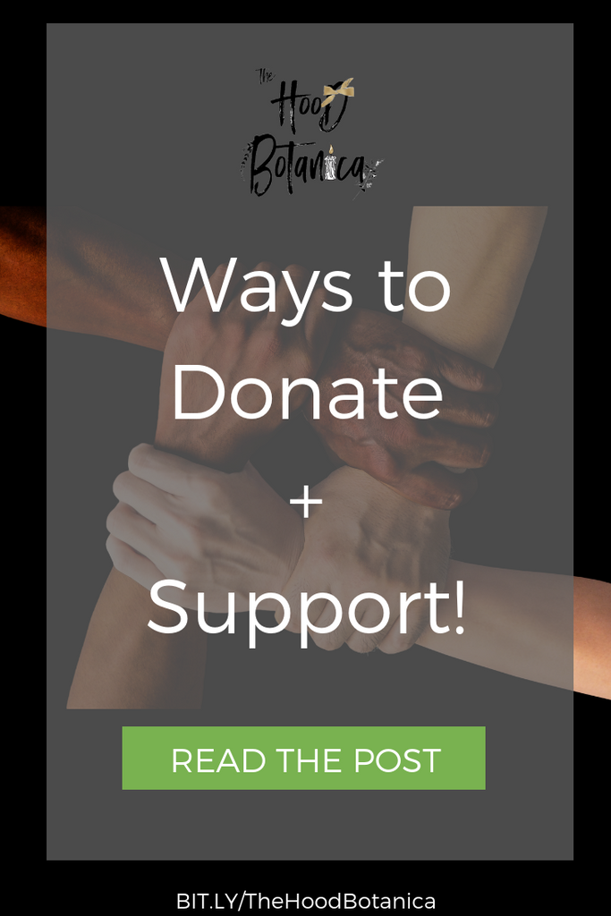 Ways to Donate + Support Us!