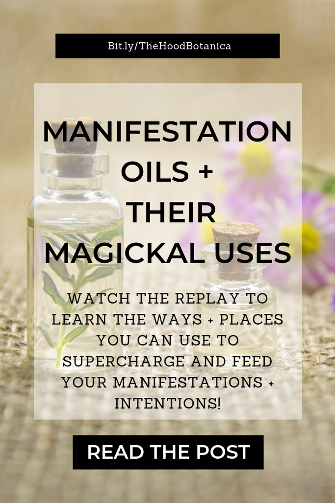 Manifestation Oils + Their Uses Replay