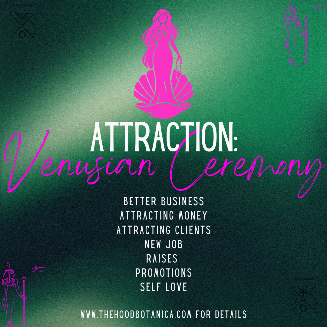 Attraction: Venusian ♀ QUICK BURN-Better Business, Attract Money & Attract Clients