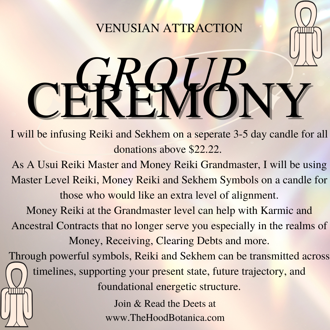 Attraction: Venusian ♀ QUICK BURN-Better Business, Attract Money & Attract Clients