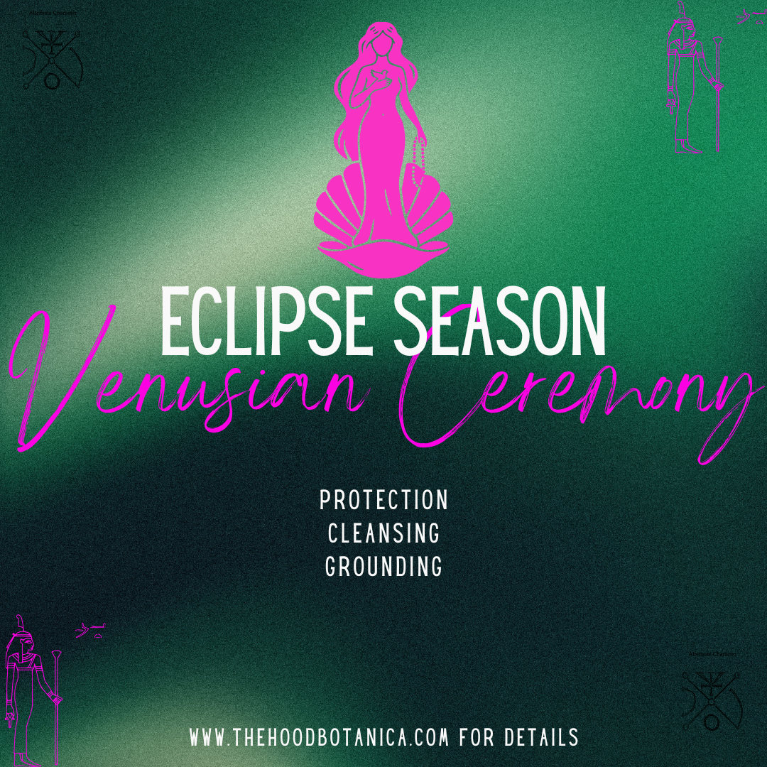 Eclipse Szn: Venusian ♀ QUICK BURN-Protection, Grounding, Cleansing