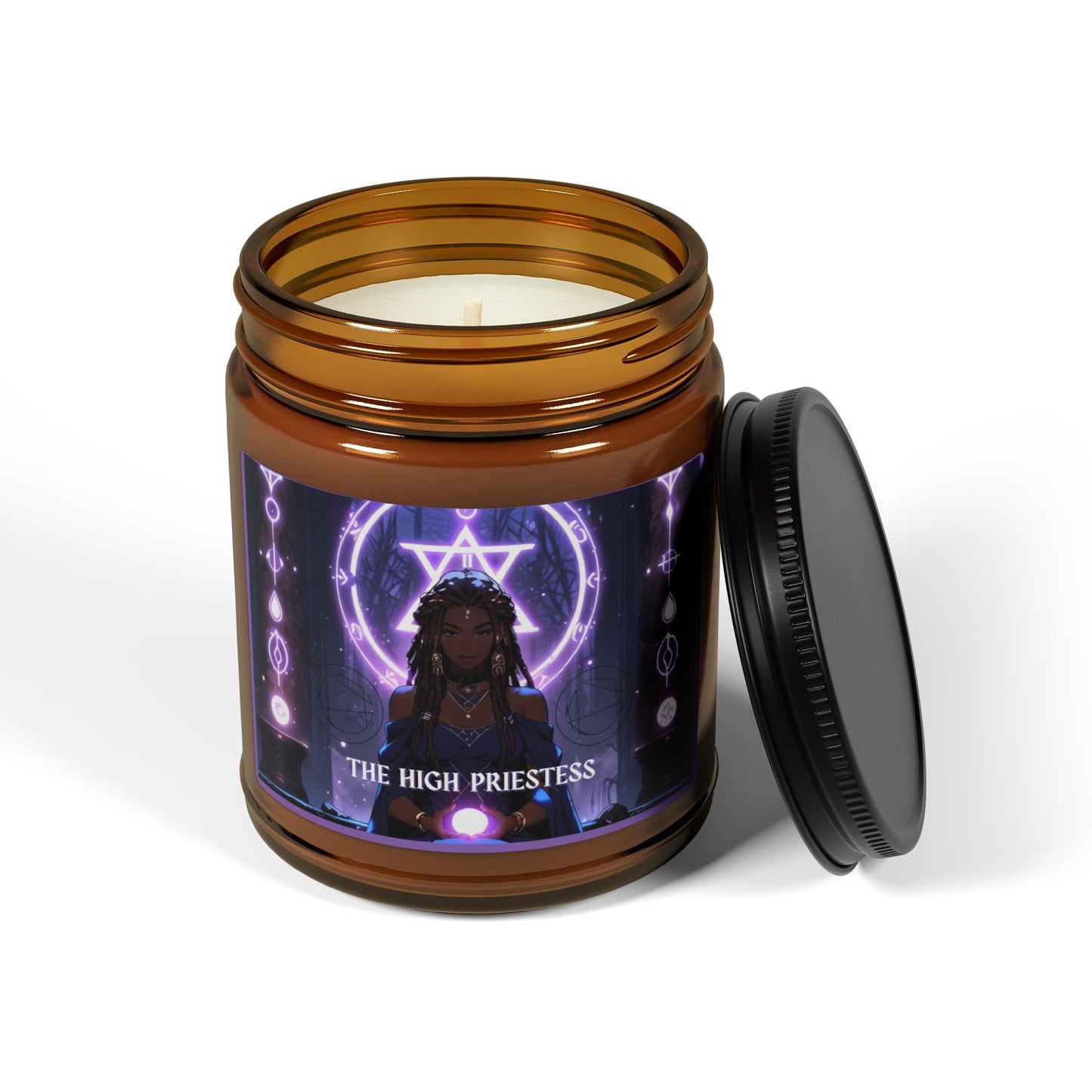 Tarot Magick: The High Priestess Candle (9oz)