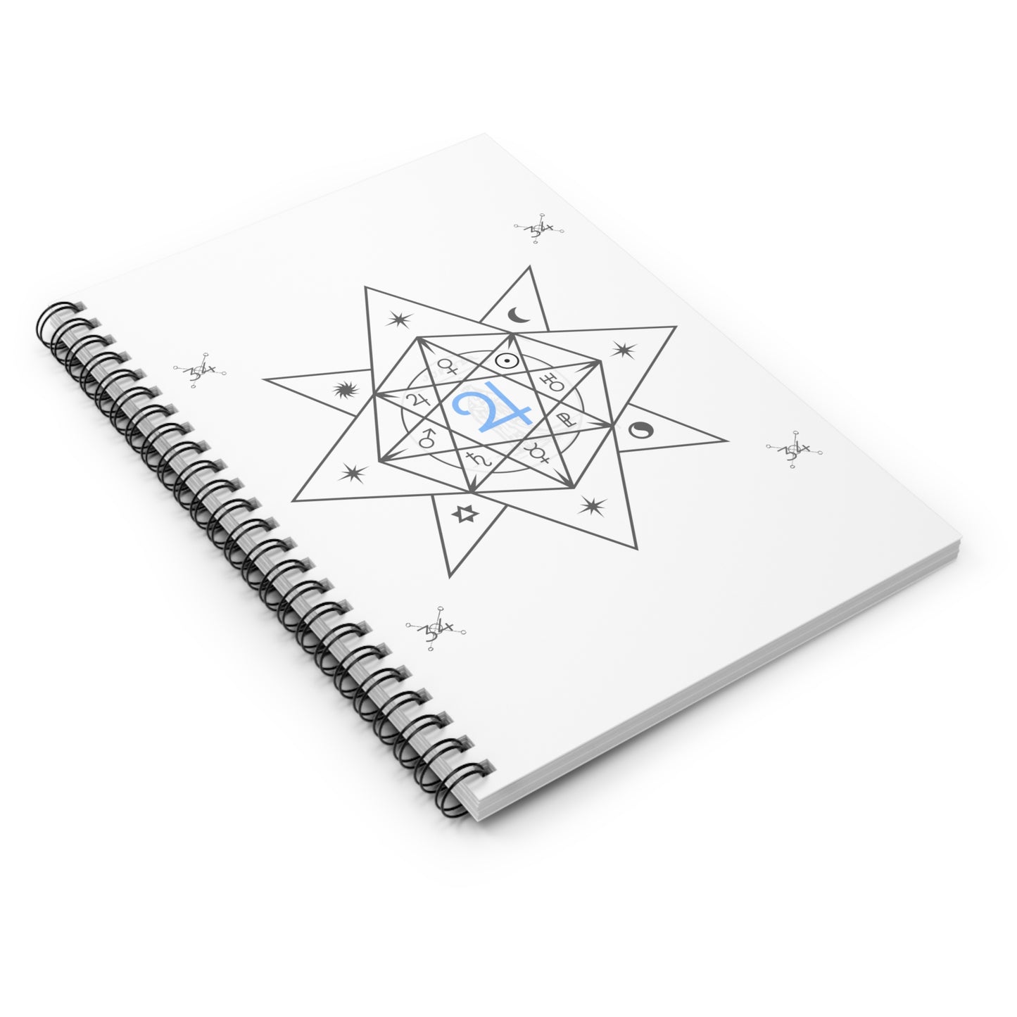 Jupiter / Jovial Spiral Notebook - Ruled Line