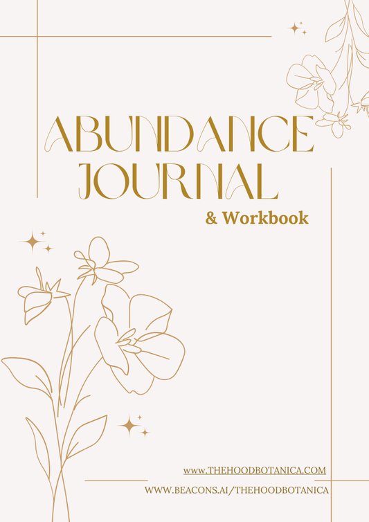 Digital Abundance Manifestation Journal & Workbook (Printable)