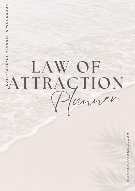 Digital Law of Attraction Planner & Workbook (Printable)