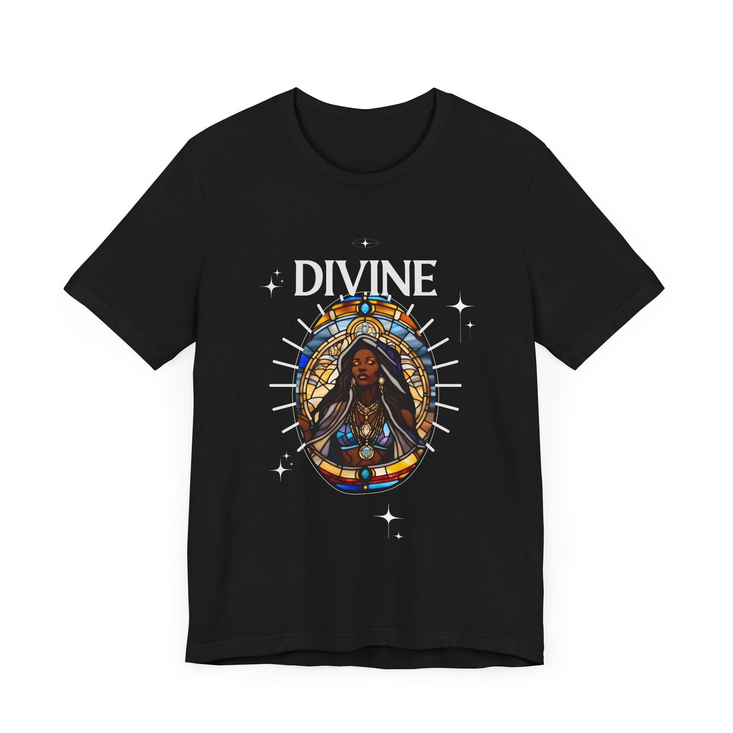 "Divine" Unisex Jersey Short Sleeve Tee