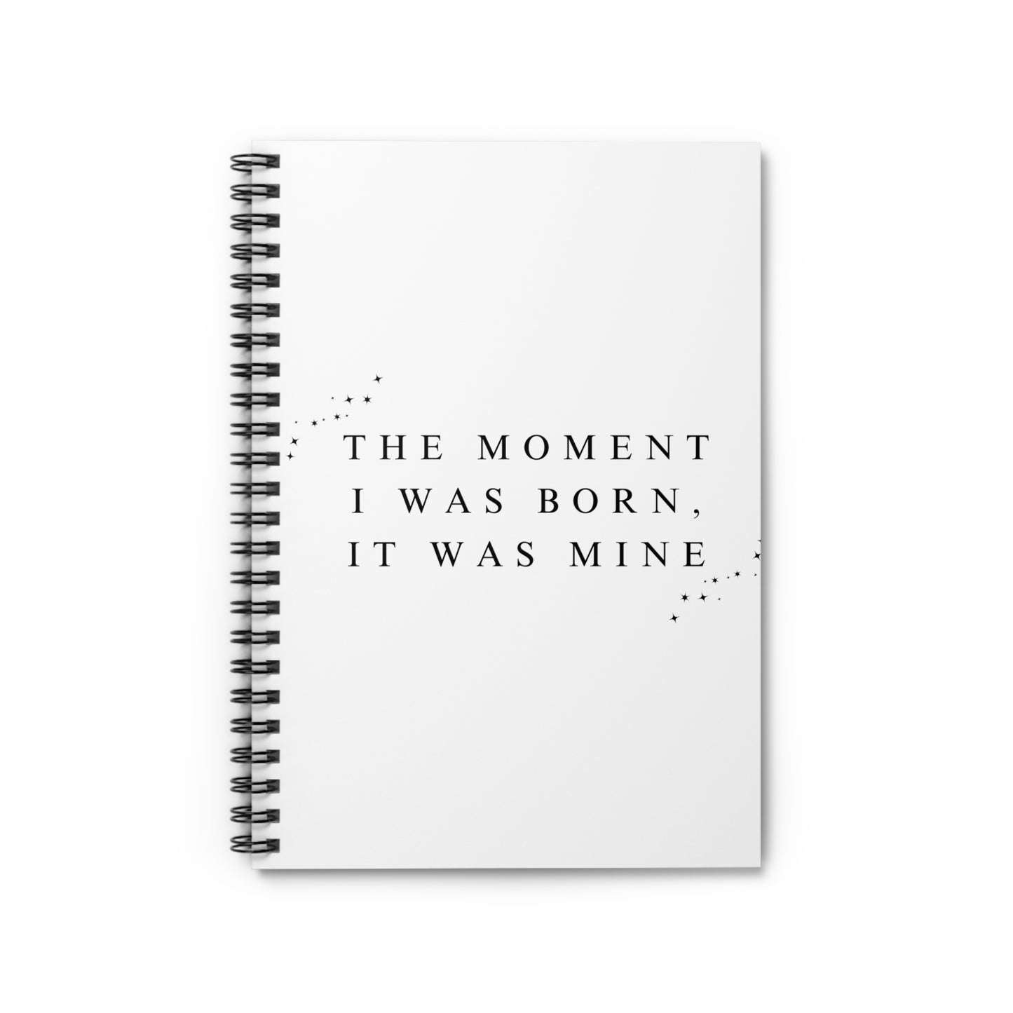 Divine Birthright Spiral Notebook - Ruled Line