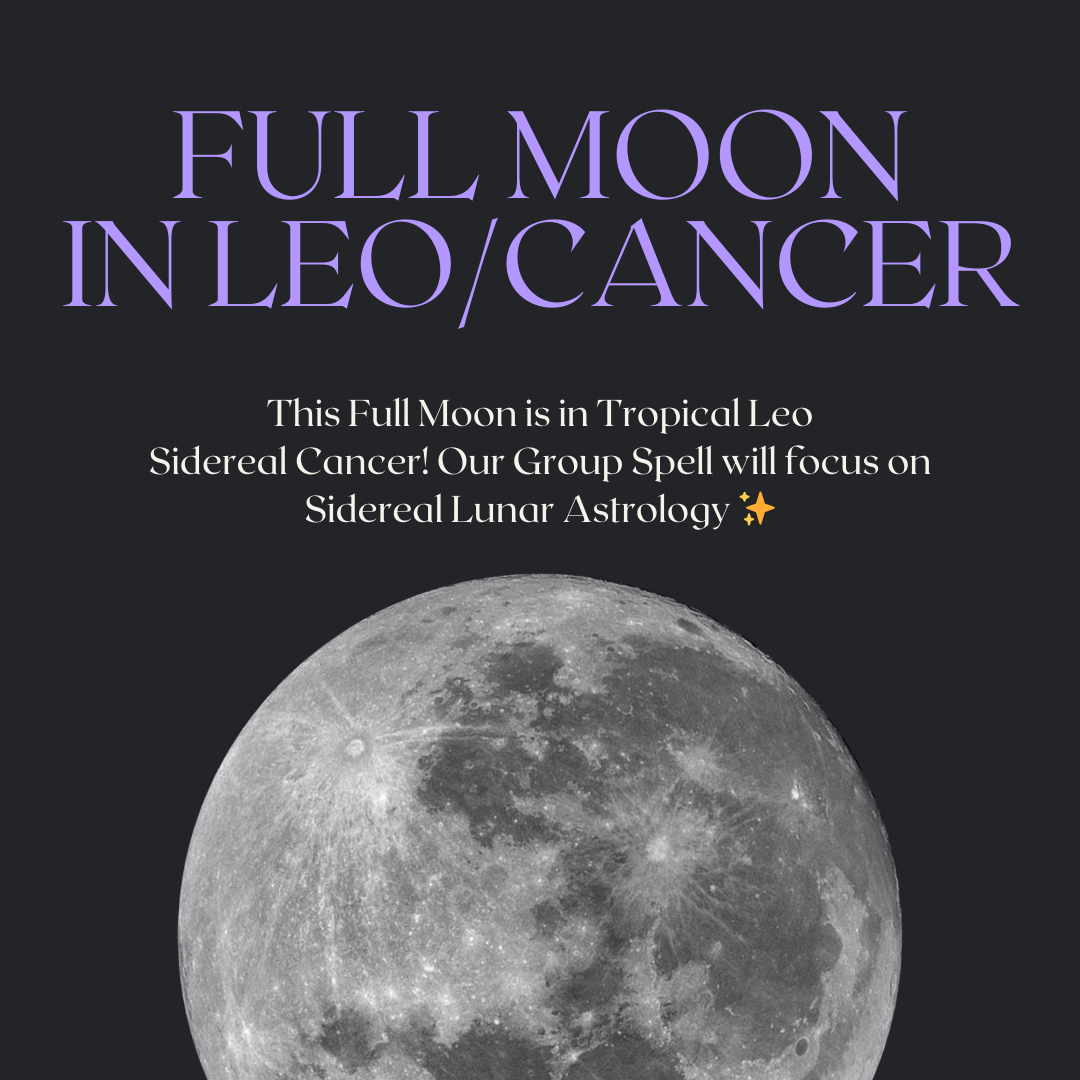 Full Moon Group Spell/Group Ceremony (Updated Bi-Monthly)