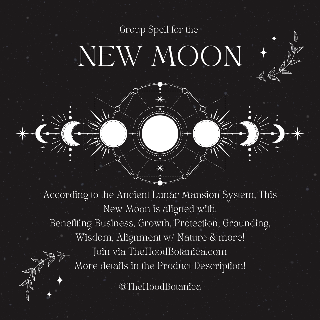 CLOSED: New Moon Group Spell/Group Ceremony (Updated Bi-Monthly)