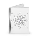 Mercury / Mercurial Sigil Spiral Notebook - Ruled Line