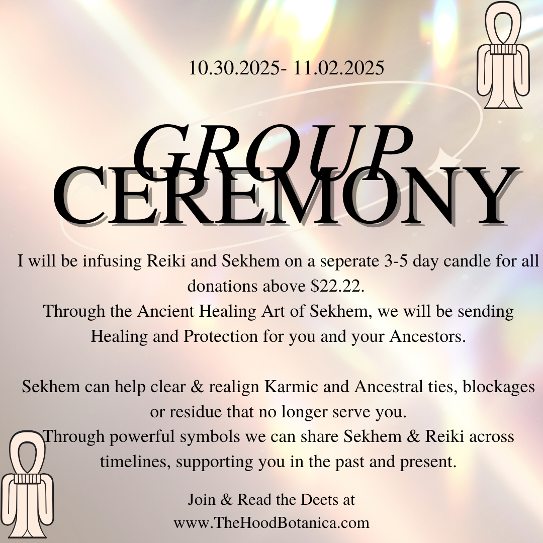 NOW OPEN: All Souls Day Ancestral ElevationGroup Ceremony  & Reiki Candle Ceremony