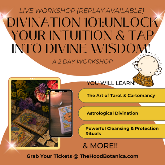 Replay: Divination 101 Workshop: Unlock Your Intuition and Tap Into Divine Wisdom! ✨🌙