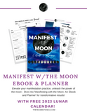 Manifest with the Moon Ebook and Planner