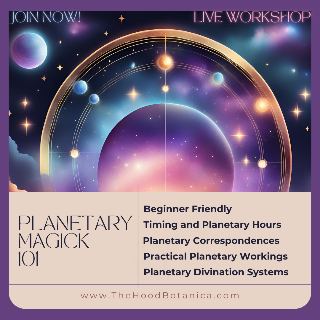 ♀ Planetary Magick 101: Unlock the Secrets of the Cosmos ♀ – The Hood ...