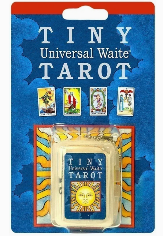 Tiny Tarot Key Chain (Universal Waite Tarot) by Smith & Hanson-Roberts