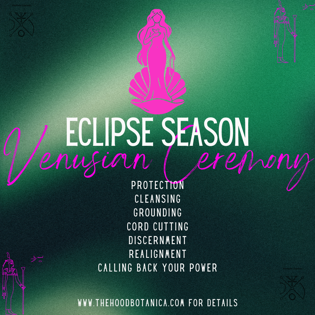 Eclipse Szn: Venusian ♀ QUICK BURN-Lunar Eclipse- Cord Cutting, Grounding, Call back your Power