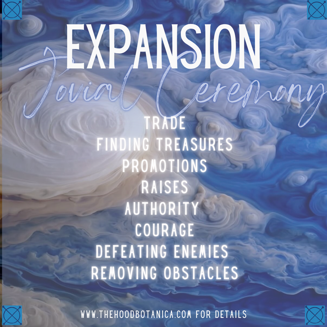Expansion: Jovial ♃  Ceremony:Sirius Rising (7/9)