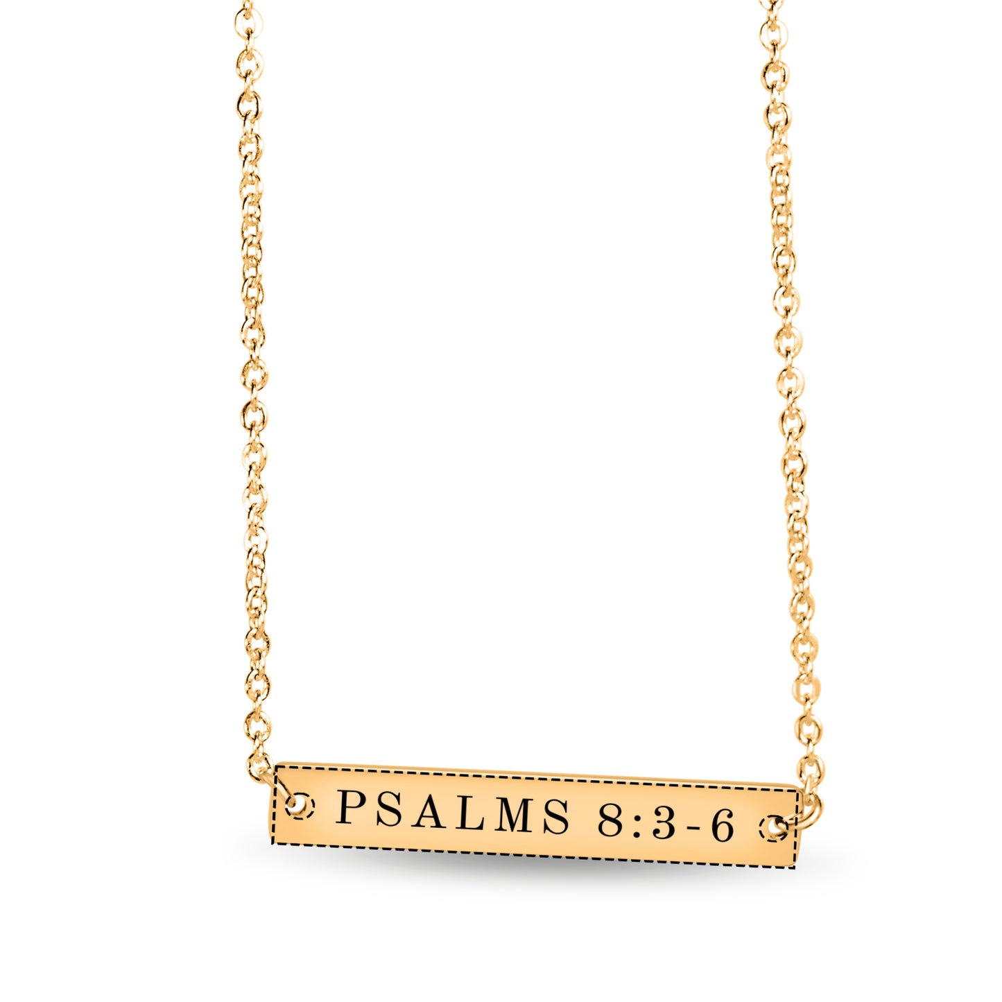 Honor & Glory Psalms 8:3-6 Necklace