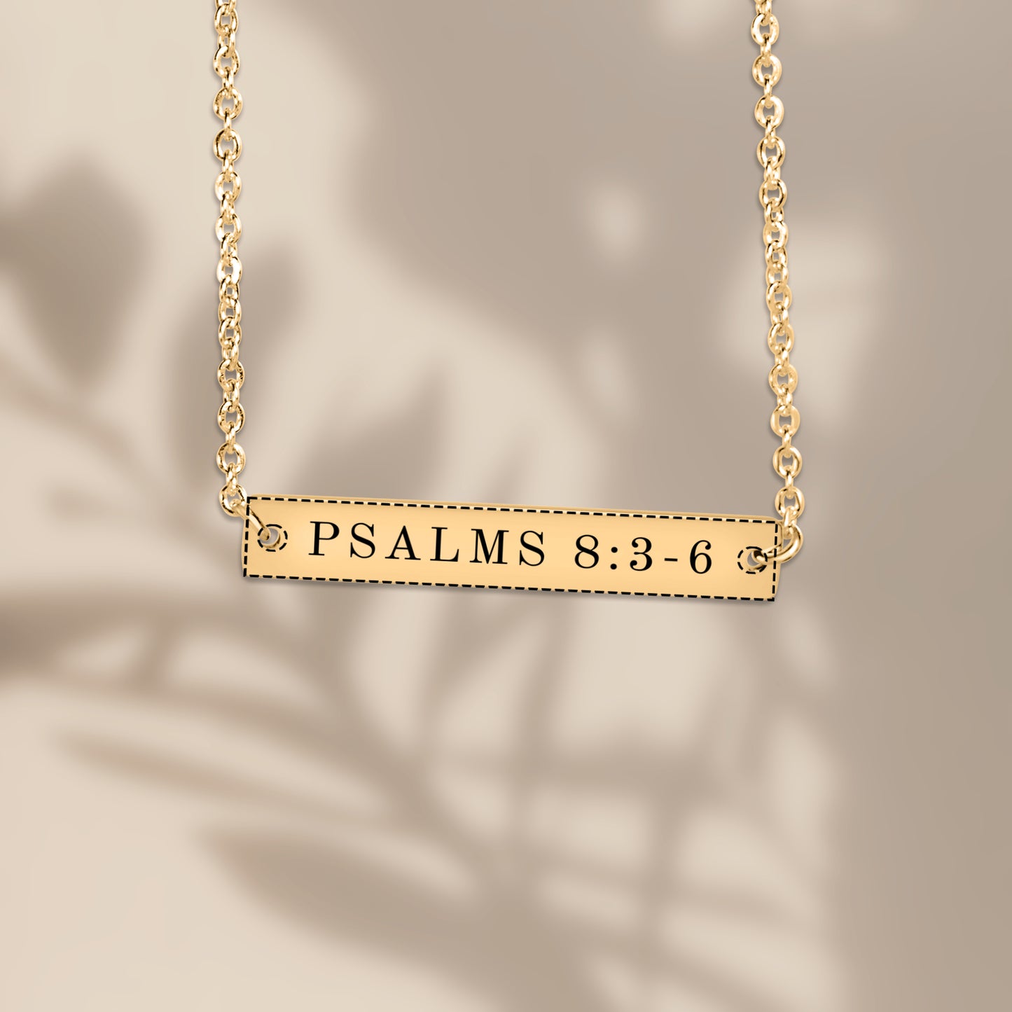 Honor & Glory Psalms 8:3-6 Necklace