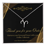 Zodiac Talismans: Star Sign Necklace (All Signs)