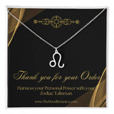 Zodiac Talismans: Star Sign Necklace (All Signs)