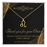 Zodiac Talismans: Star Sign Necklace (All Signs)