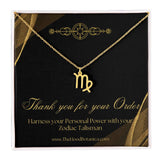 Zodiac Talismans: Star Sign Necklace (All Signs)