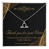 Zodiac Talismans: Star Sign Necklace (All Signs)