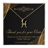 Zodiac Talismans: Star Sign Necklace (All Signs)