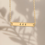 CUSTOM Angel Number Amulet Necklace - Numerology Talisman