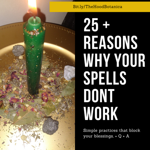 25 Reasons Why Your Spells Don't Work replay